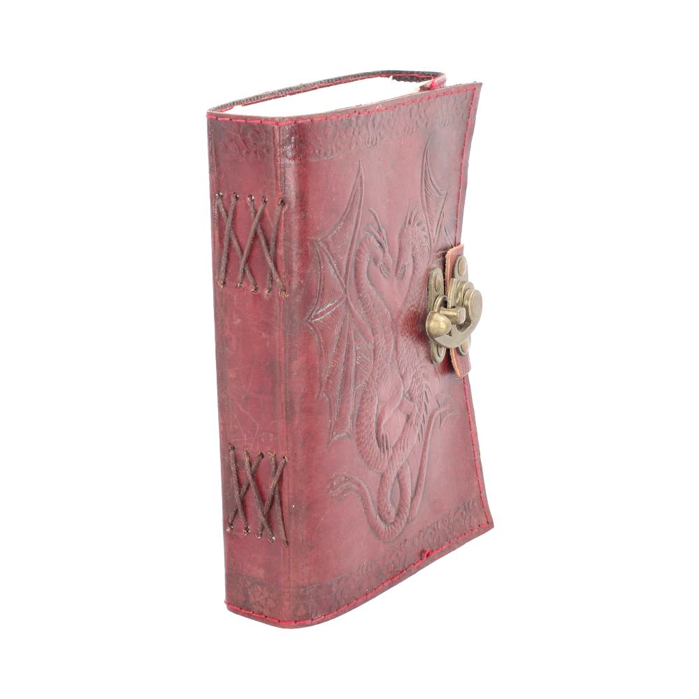 Double Dragon Leather Embossed Journal & Lock