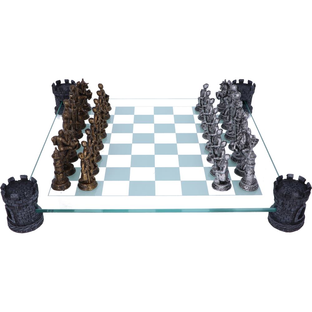 Medieval Knight Chess Set 43cm