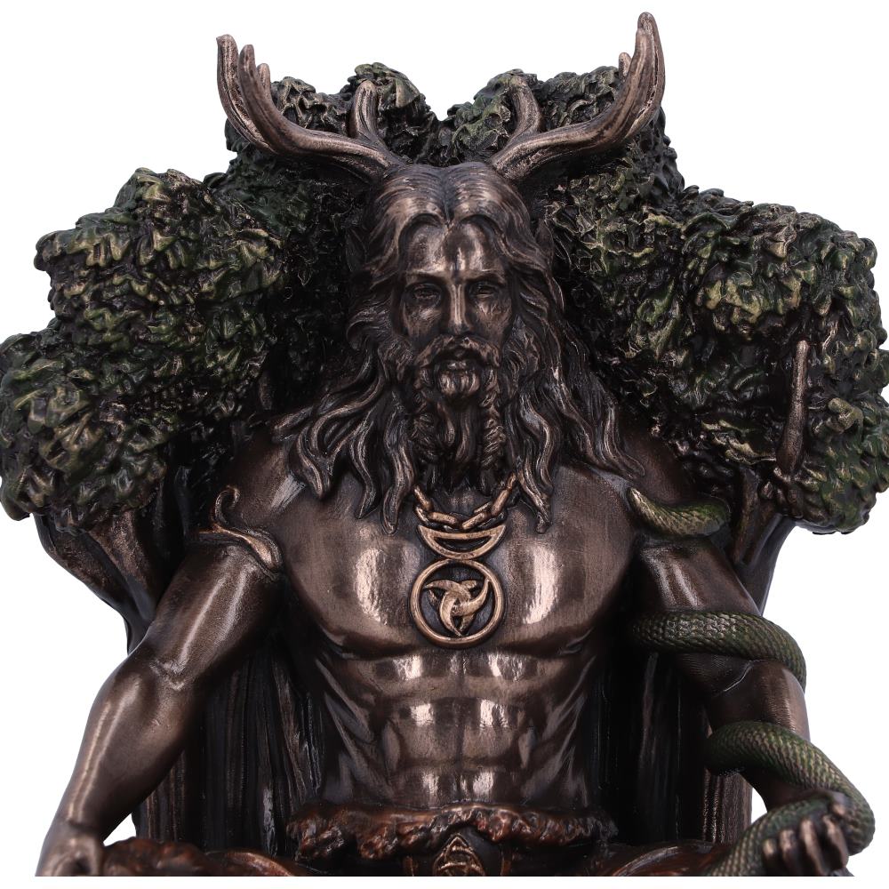 Cernunnos Bronze Tealight Holder 13.5cm