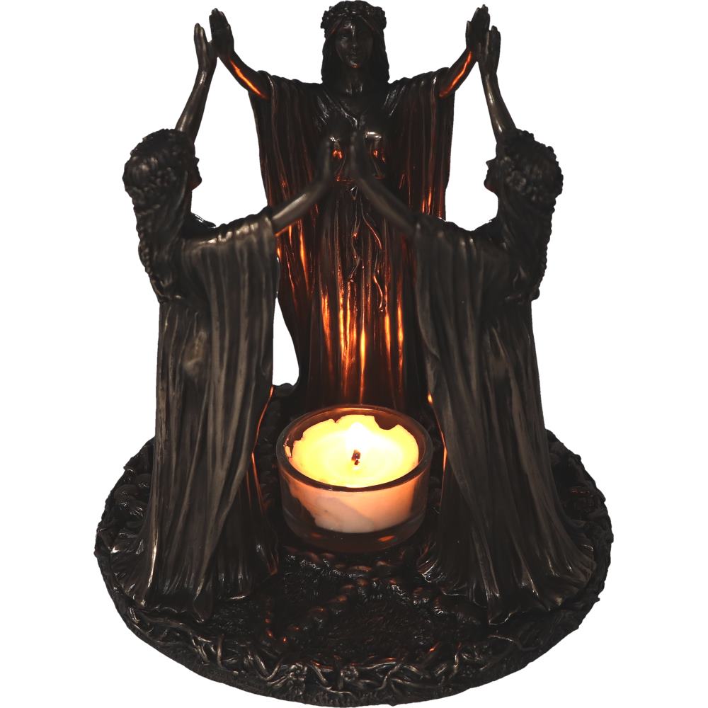 Wicca Ceremony Tea Light Holder 17cm
