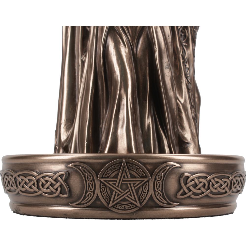 Triple Goddess Backflow Incense Burner 18cm