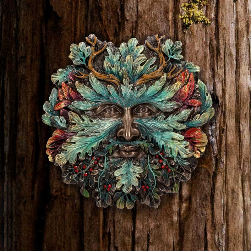 Winter Solstice Wall Mounted Tree Spirit 13cm
