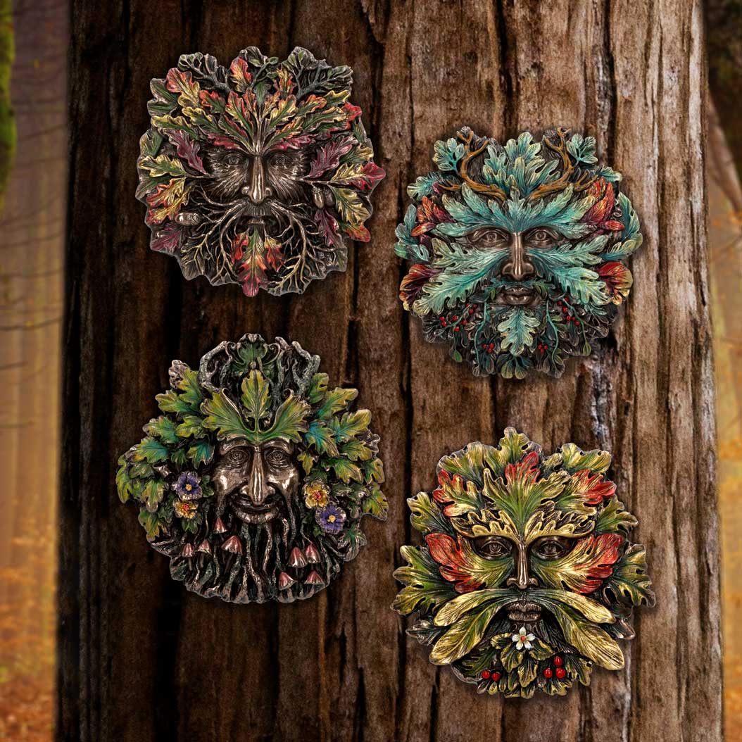 Winter Solstice Wall Mounted Tree Spirit 13cm