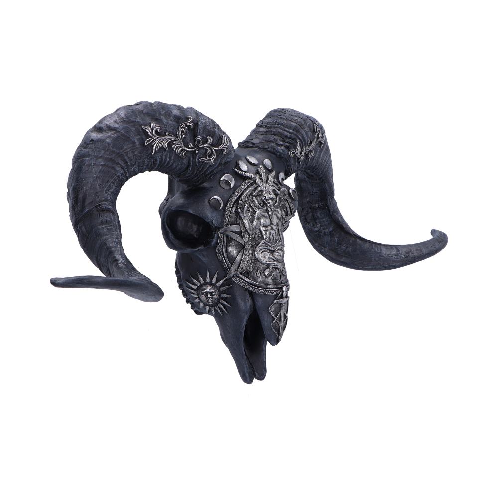 Baphomet's Veneration Skull Wall Plaque 53cm