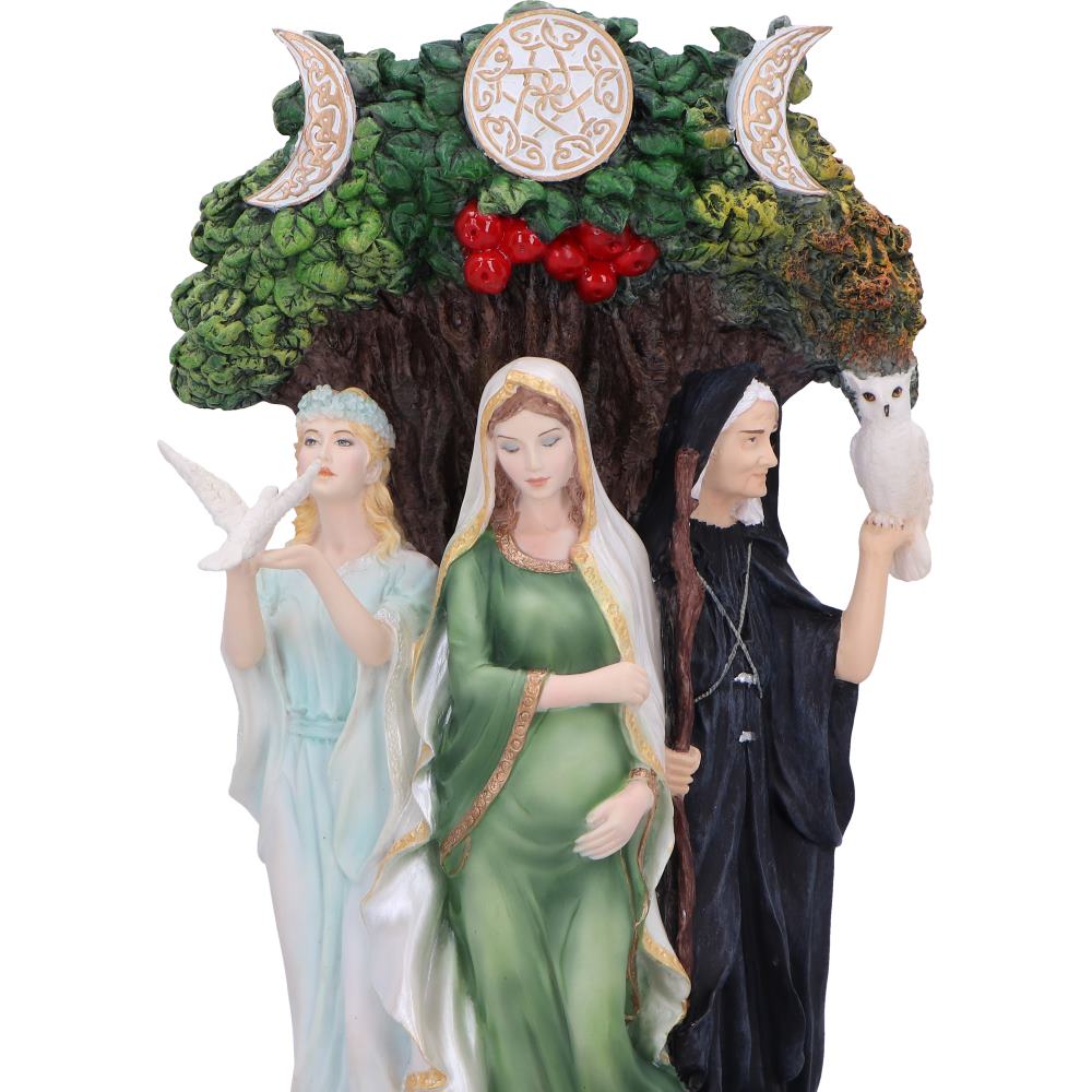Maiden, Mother, Crone (Painted) 26cm