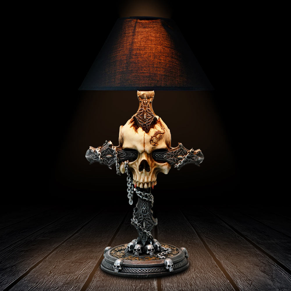 Cranium Crucis Lamp 37cm