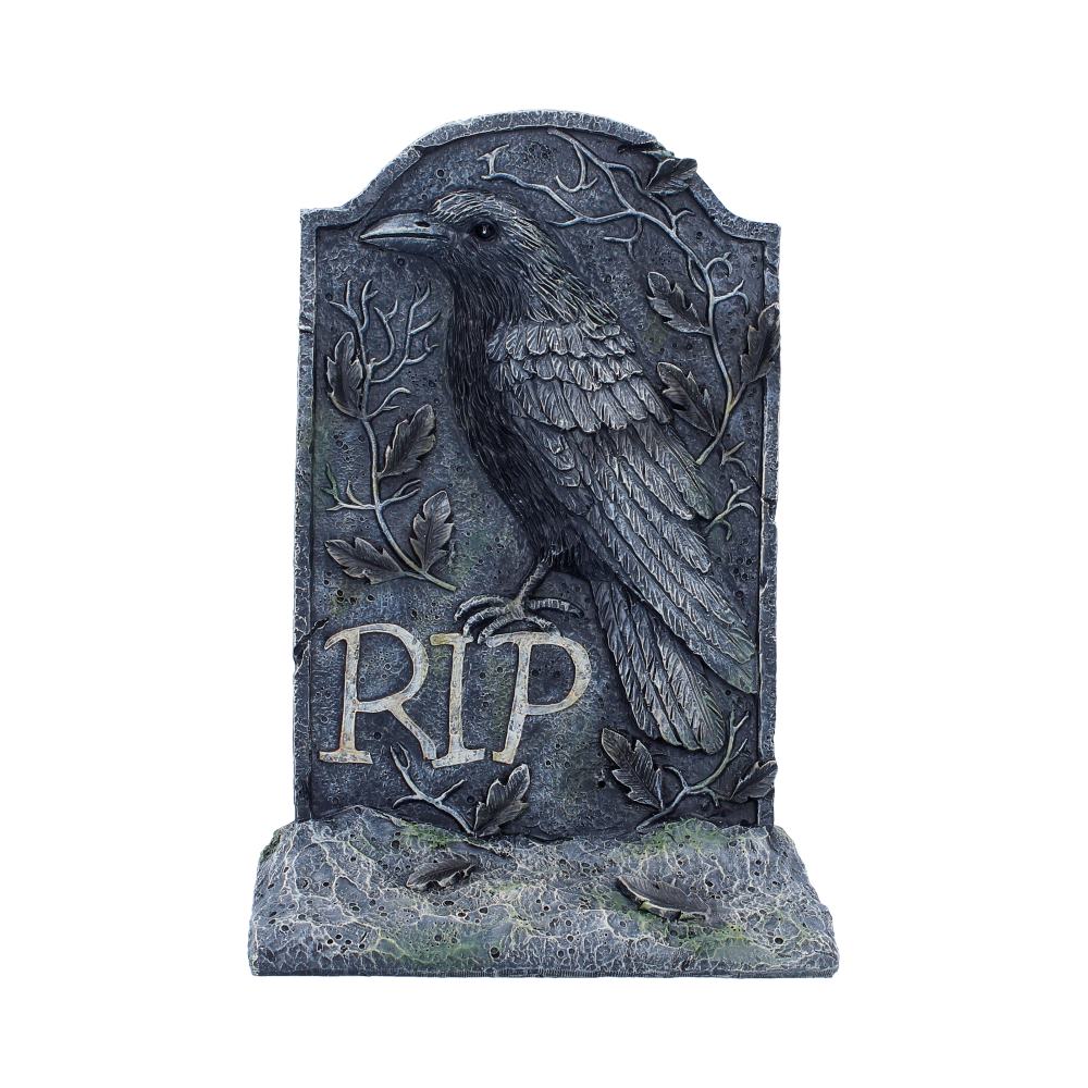 Nemesis Now Last Perch figurine, 25.3cm tall, detailed bird sculpture with realistic feathers and intricate design.