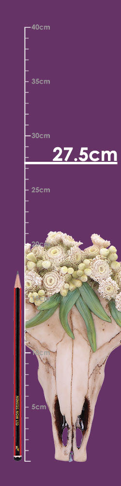 Nemesis Now floral crown figurine with a 27.5cm decorative floral crown and detailed craftsmanship.