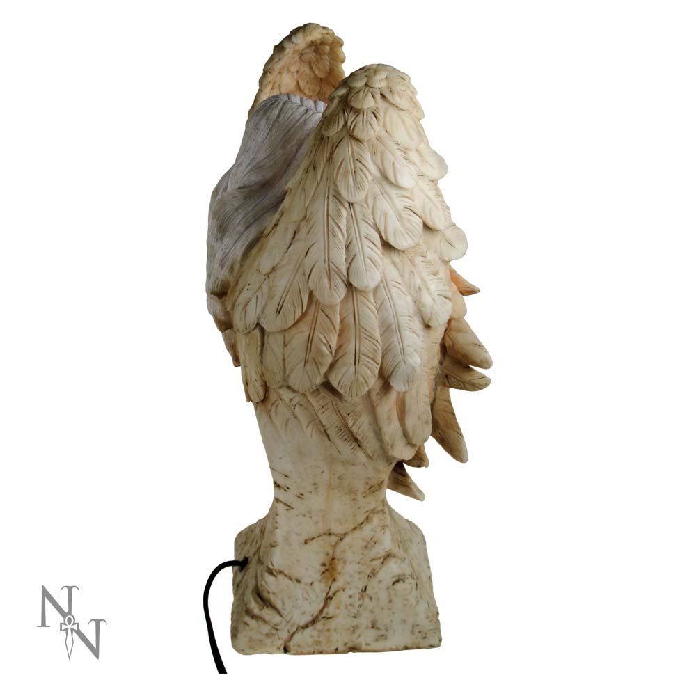 Wings of Peace 39.5cm Light Angel Lamp Figurine