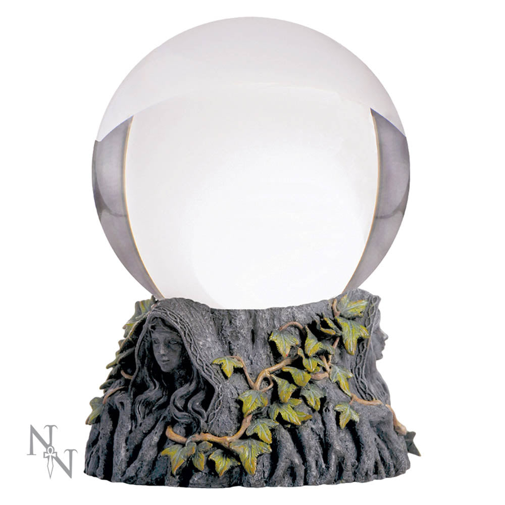Crystal Ball Stand Maiden Mother Crone & Ball 17.5cm