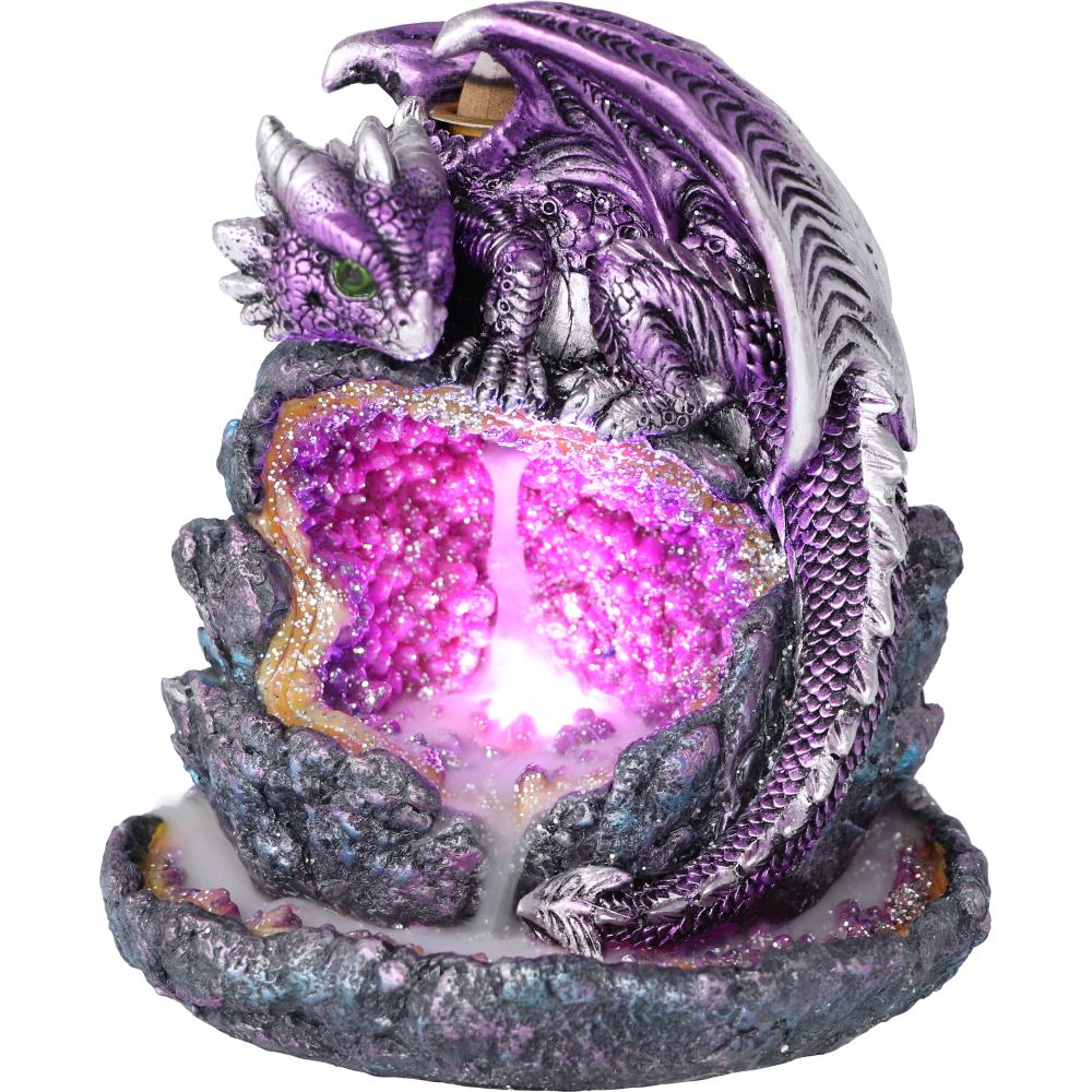 Crystalline Protector Backflow Incense Burner 14.2