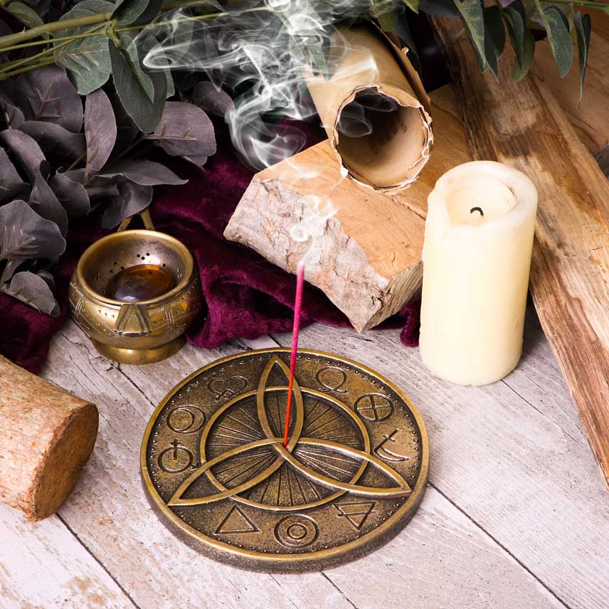Triquetral Scent Incense Burner 12.5cm