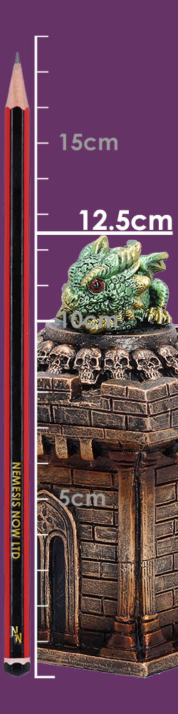 Nemesis Now Warden of the Crypt box, 12.5cm decorative storage box with dark, gothic design and detailed crypt-themed artwork.