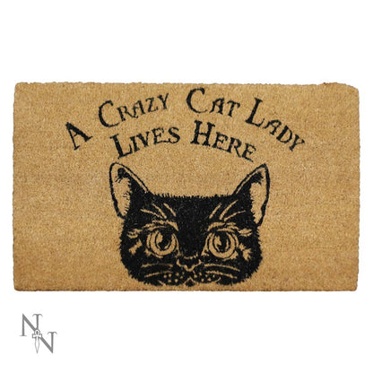 Crazy Cat Lady Doormat 45x75cm