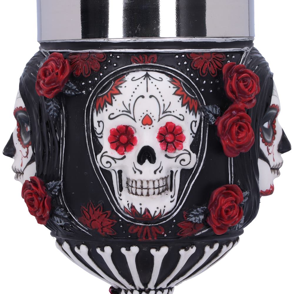 Sugar Skull Goblet 19.5cm (JR)