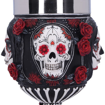 Sugar Skull Goblet 19.5cm (JR)