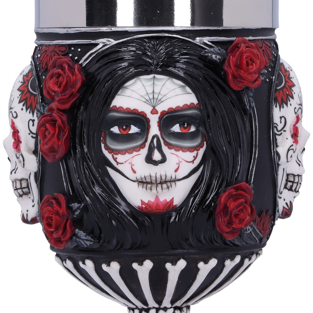 Sugar Skull Goblet 19.5cm (JR)