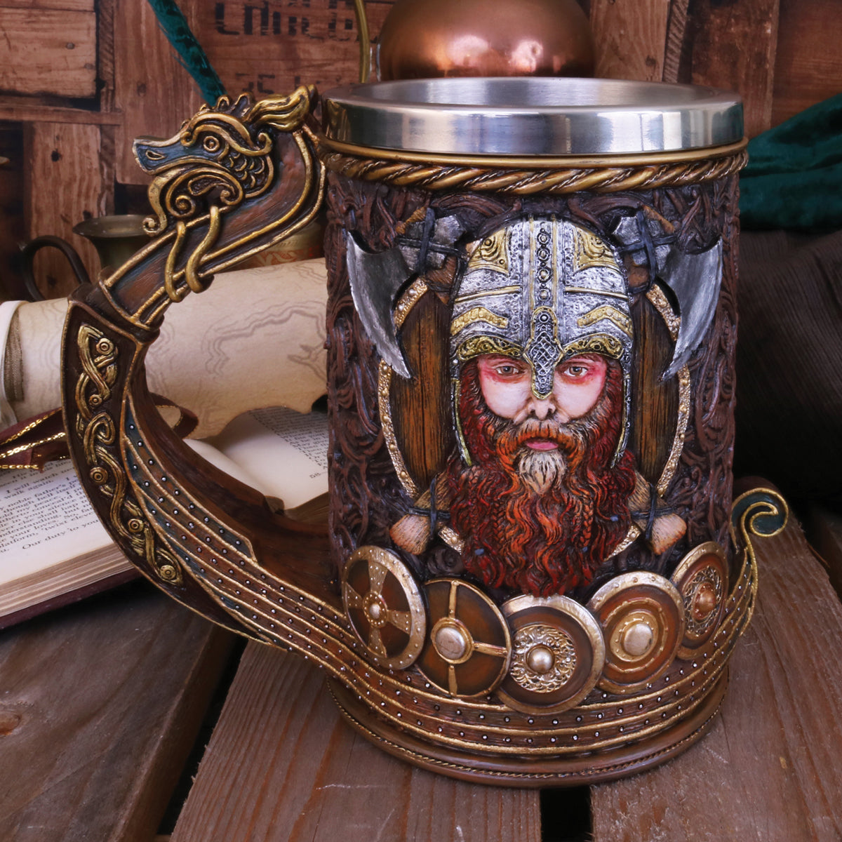 Drakkar Viking Tankard 15cm