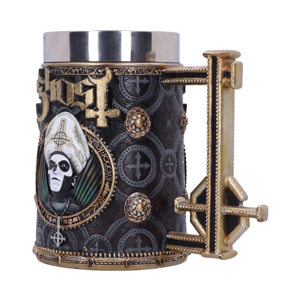 Licensed Ghost Papa Emeritus III Gold Tankard