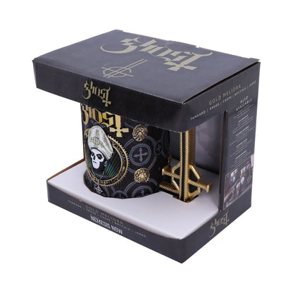 Licensed Ghost Papa Emeritus III Gold Tankard