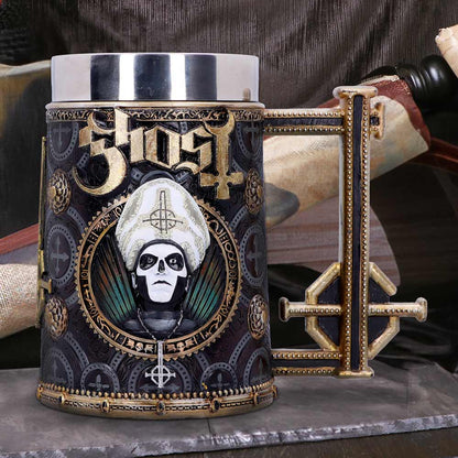 Licensed Ghost Papa Emeritus III Gold Tankard