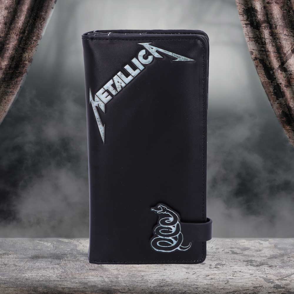 Metallica - Black Album Embossed Purse 18.5cm