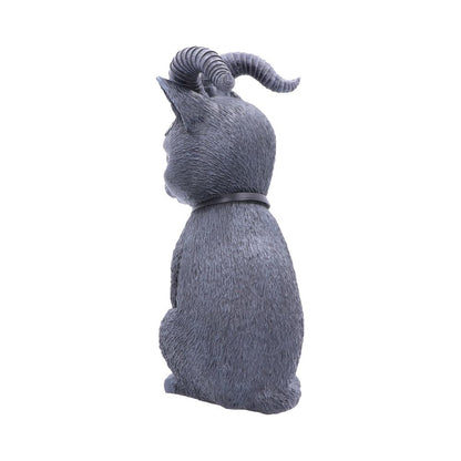 Large Pawzuph Horned Occult Cat Figurine 26.5cm