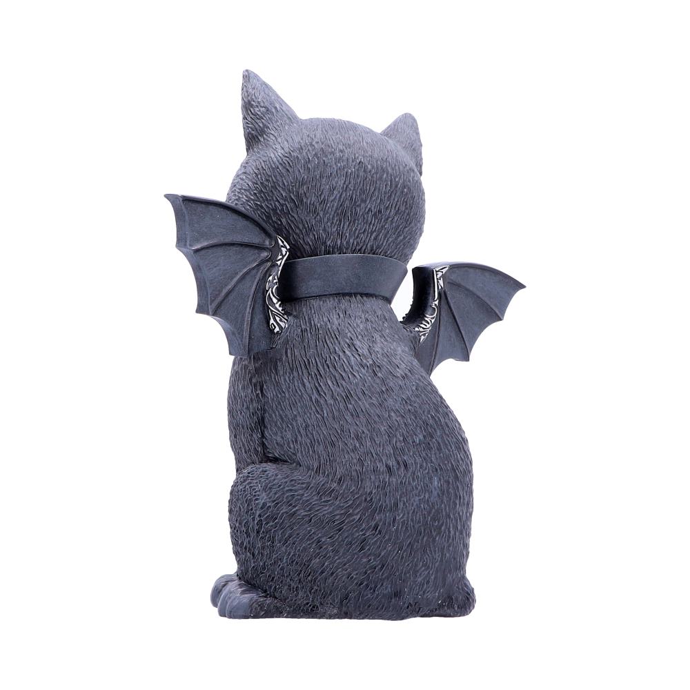Large Malpuss Winged Occult Cat Figurine 24cm