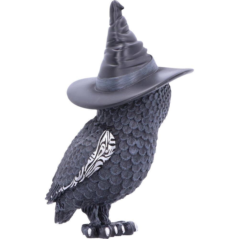 Owlocen Witches Hat Occult Owl Figurine 13.5cm