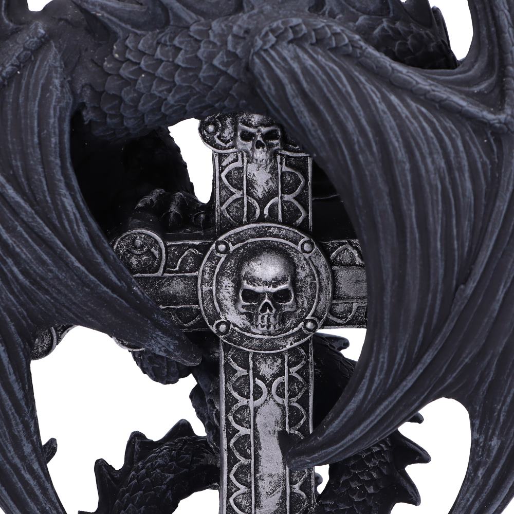 Gothic Guardian Candle Holder (AS) 26.5cm