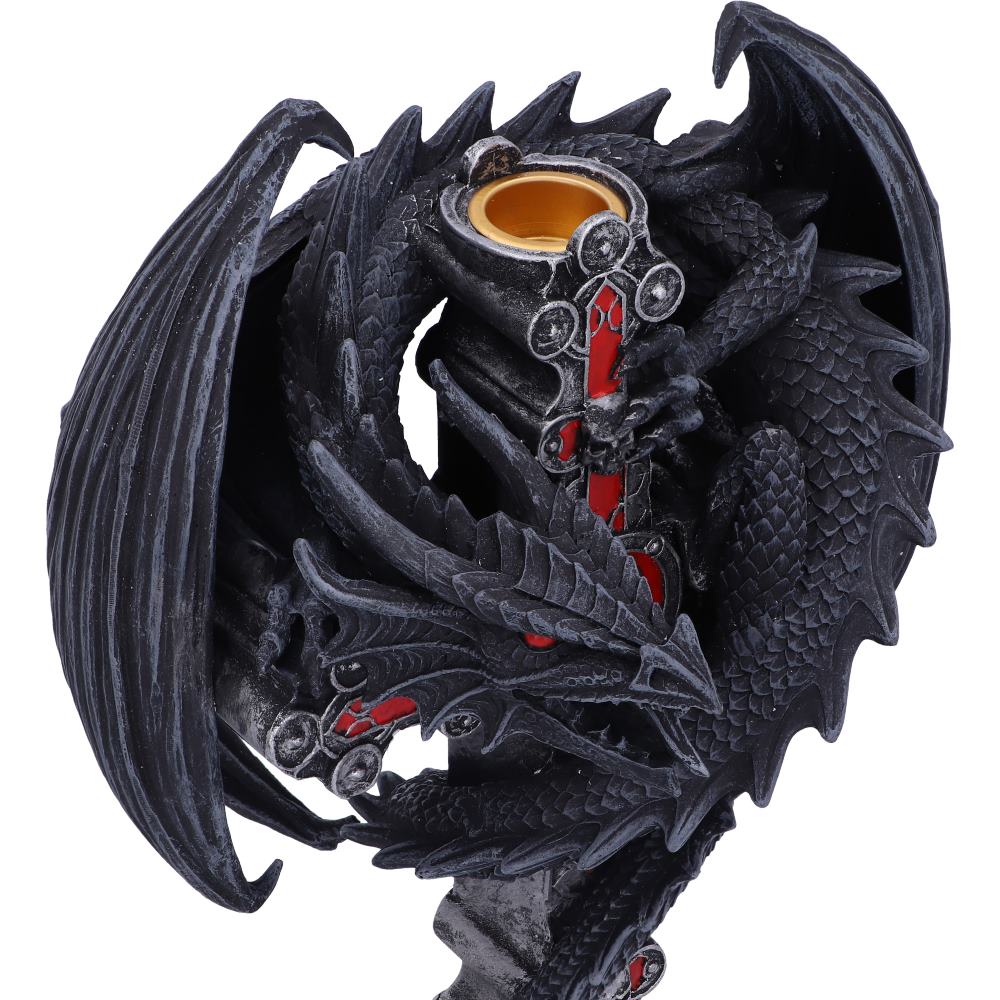 Gothic Guardian Candle Holder (AS) 26.5cm