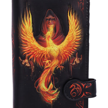 Phoenix Rising Embossed Purse (AS) 18.5cm