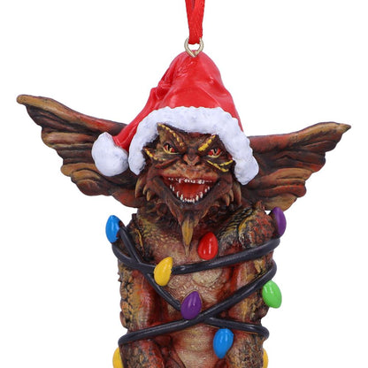 Gremlins Mohawk in Fairy Lights Hanging Ornament 13.5cm