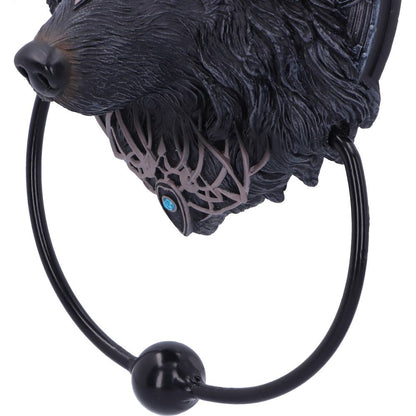 Wolf Moon Door Knocker 20.5cm