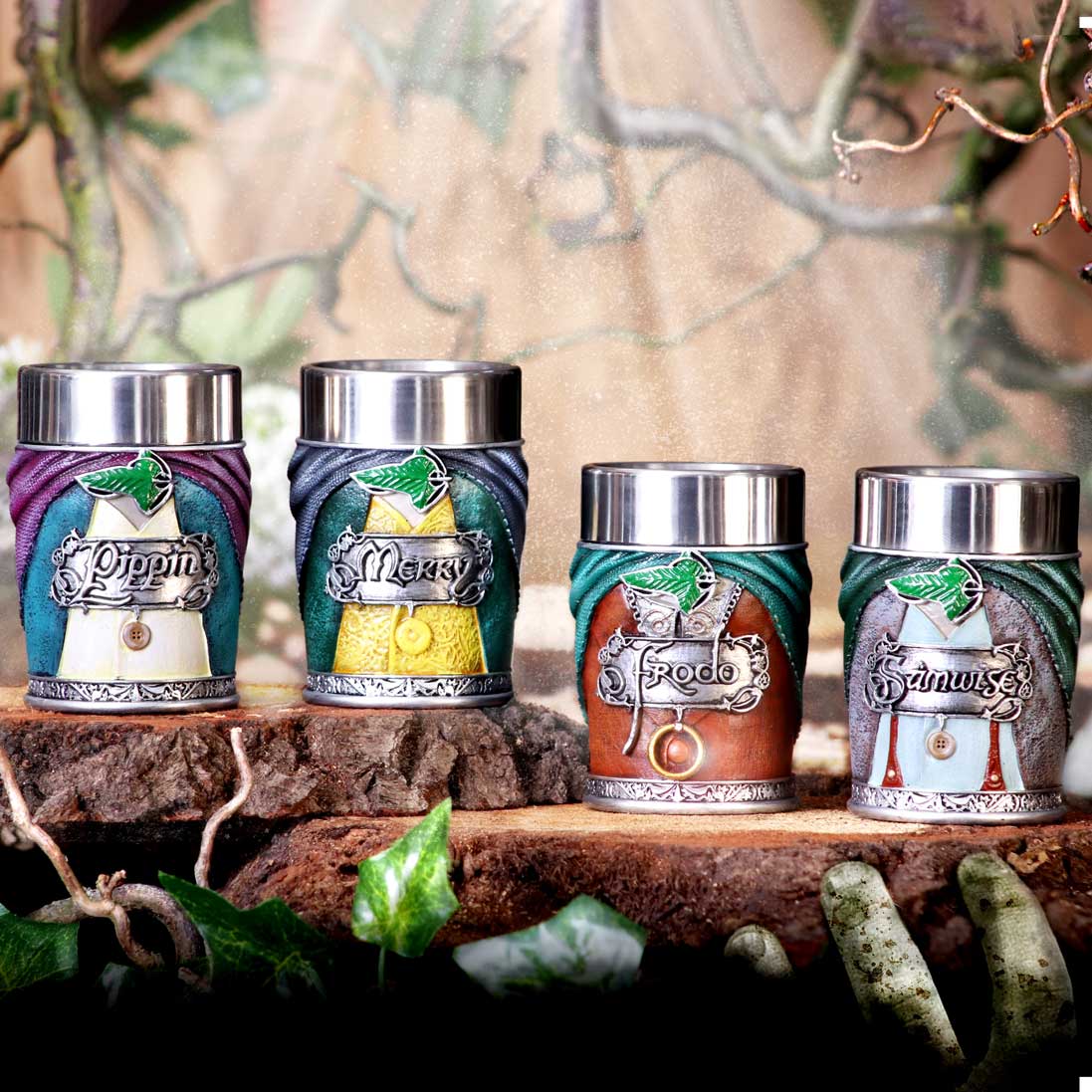 Lord of the Rings Hobbit Shot Glass Set 8.5cm
