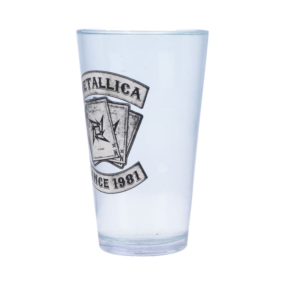 Metallica Glassware - Dealer 14.7cm