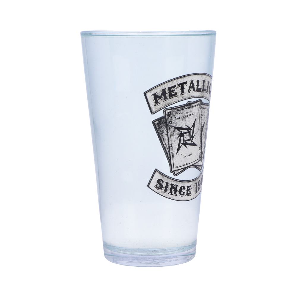 Metallica Glassware - Dealer 14.7cm