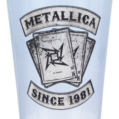 Metallica Glassware - Dealer 14.7cm