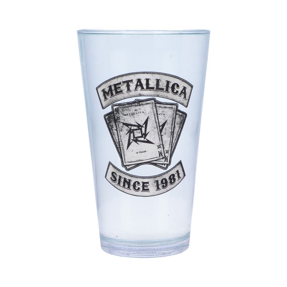 Metallica Glassware - Dealer 14.7cm