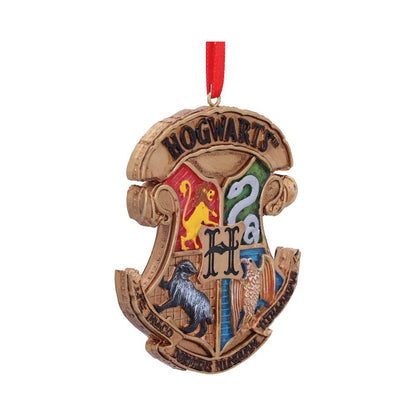 Harry Potter Hogwarts Crest Hanging Ornament 8cm