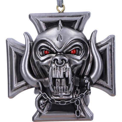 Motorhead Warpig Cross Hanging Ornament 6cm