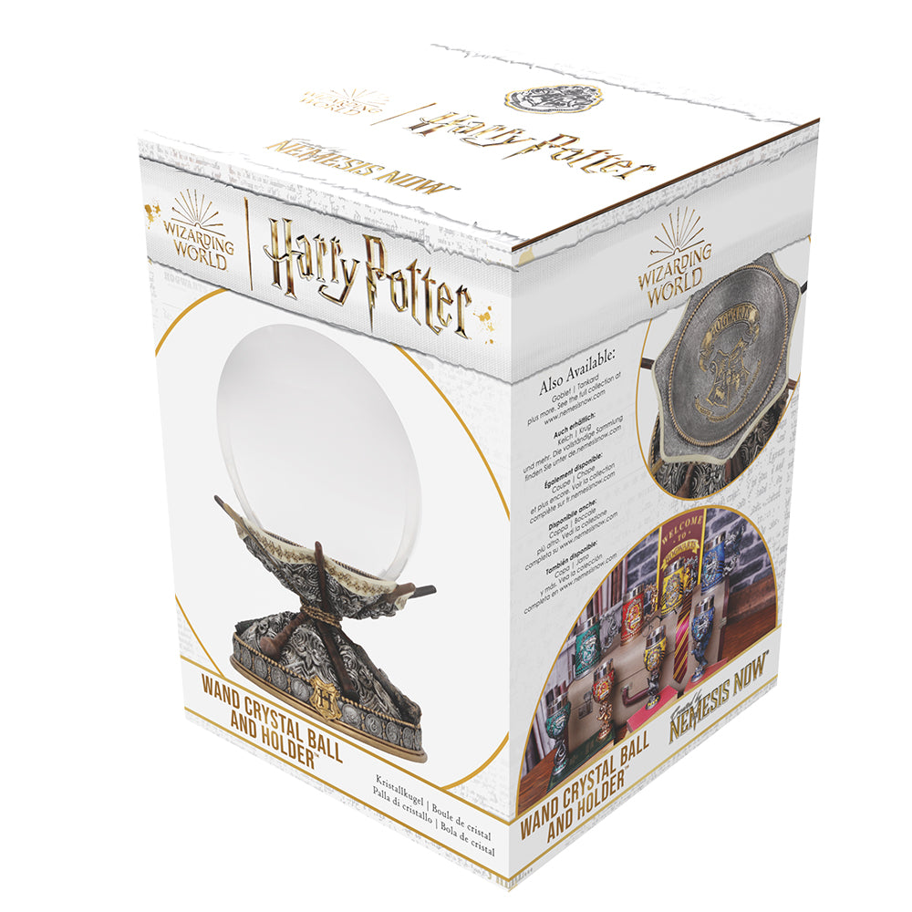 Harry Potter Wand Crystal Ball & Holder 16cm