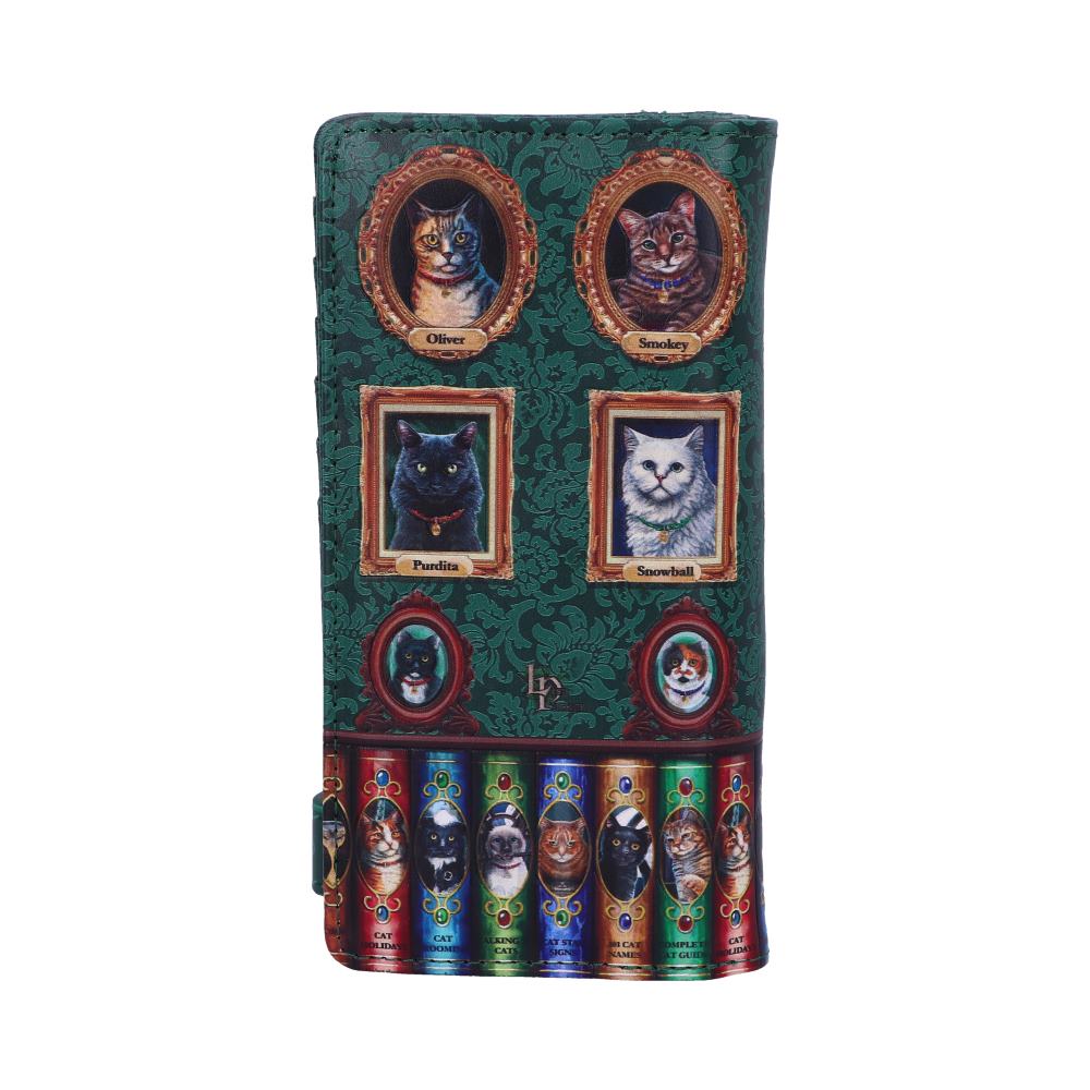 Lisa Parker Mad About Cats Embossed Purse 18.5cm