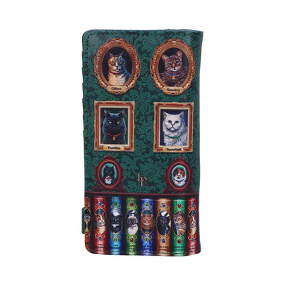 Lisa Parker Mad About Cats Embossed Purse 18.5cm