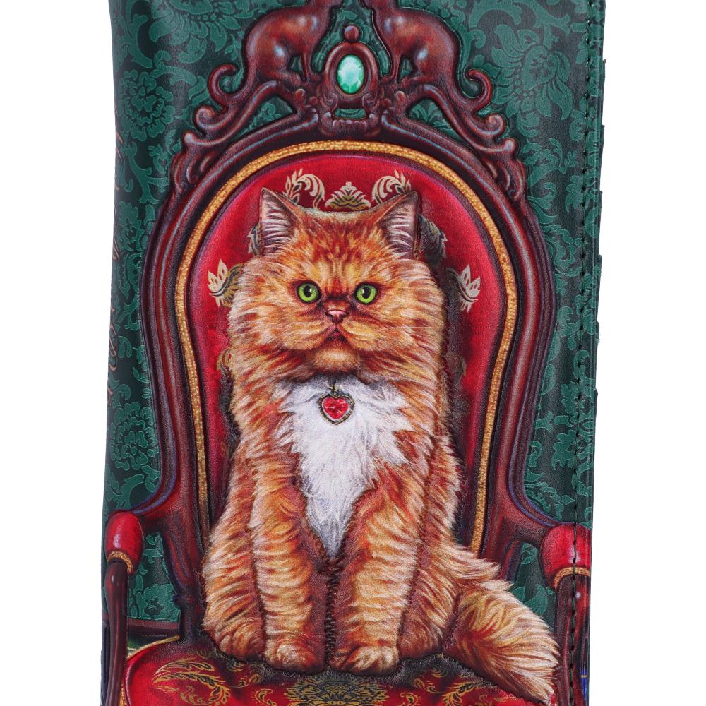 Lisa Parker Mad About Cats Embossed Purse 18.5cm