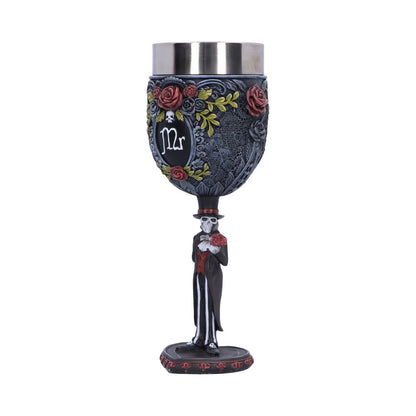 Gothic Skeleton Mr Goblet 21cm