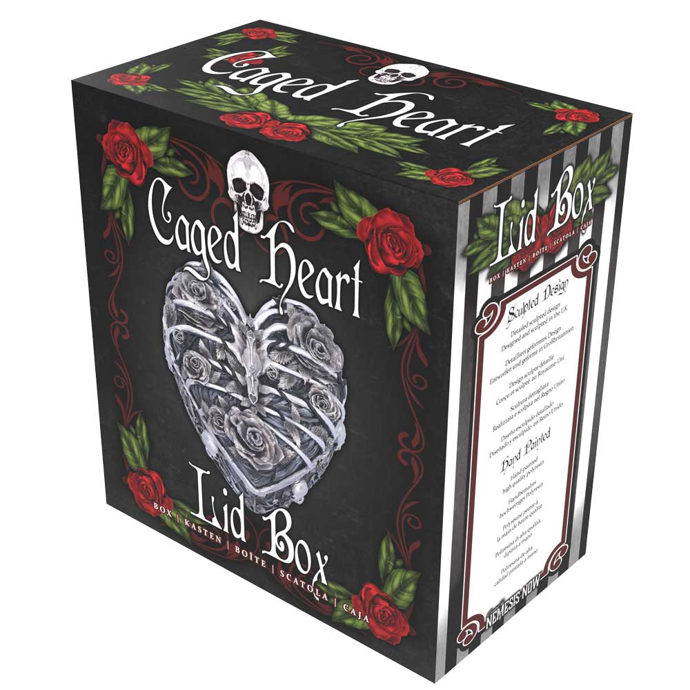 Caged Heart Box 10.5cm