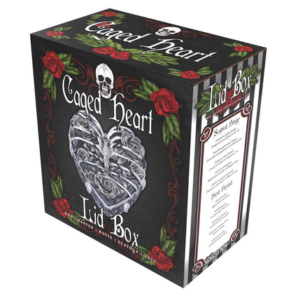 Caged Heart Box 10.5cm