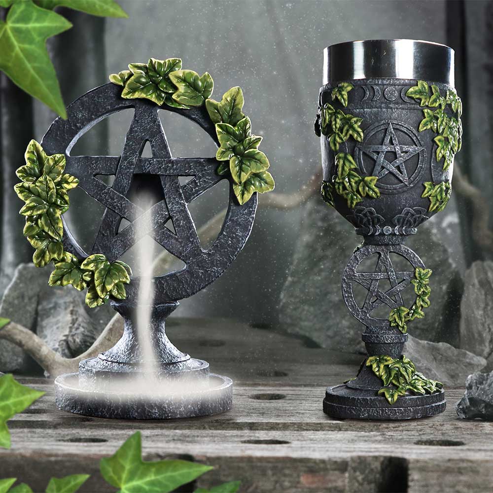 Aged Pentagram Goblet 19.5cm