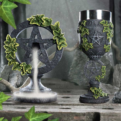 Aged Pentagram Goblet 19.5cm